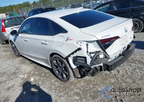 2025 Honda Civic Hybrid Sport/Sport Touring from USA, damaged, VIN 2HGFE4F88SH304855